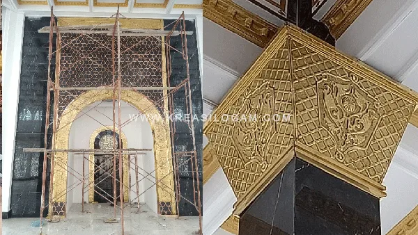 mihrab-tembaga-kuningan-masjid-kendari