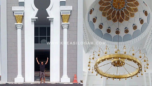 Pintu Masjid Masjid Assyakirin