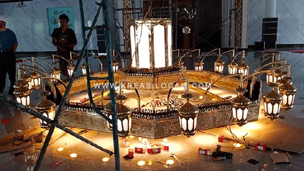 replika-lampu-nabawi-bahan-kuningan