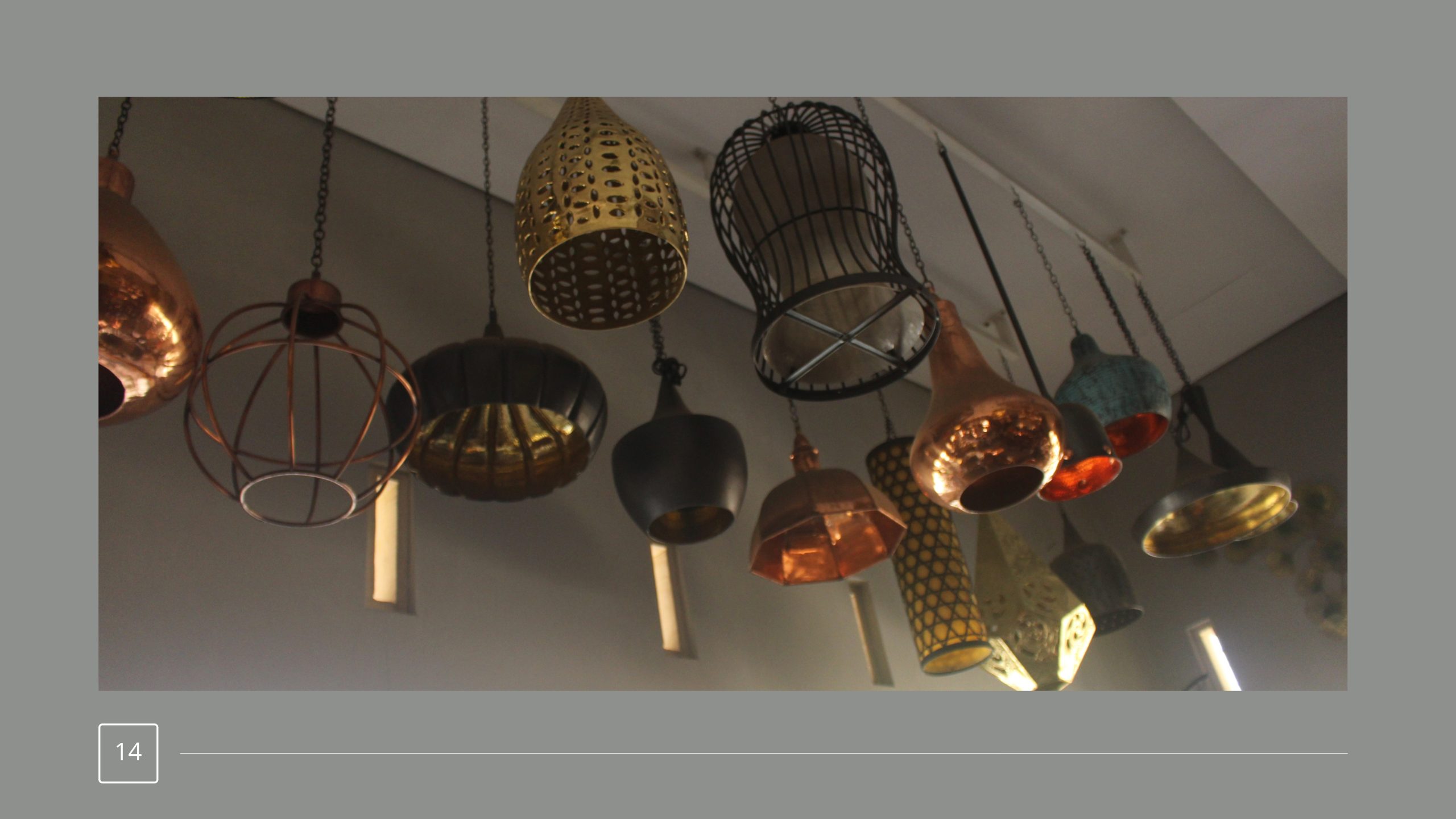 lampu gantung tembaga